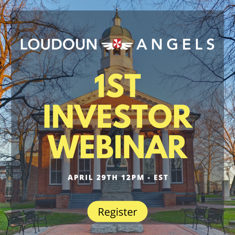 Loudoun Angels Investors Webinar 04.29