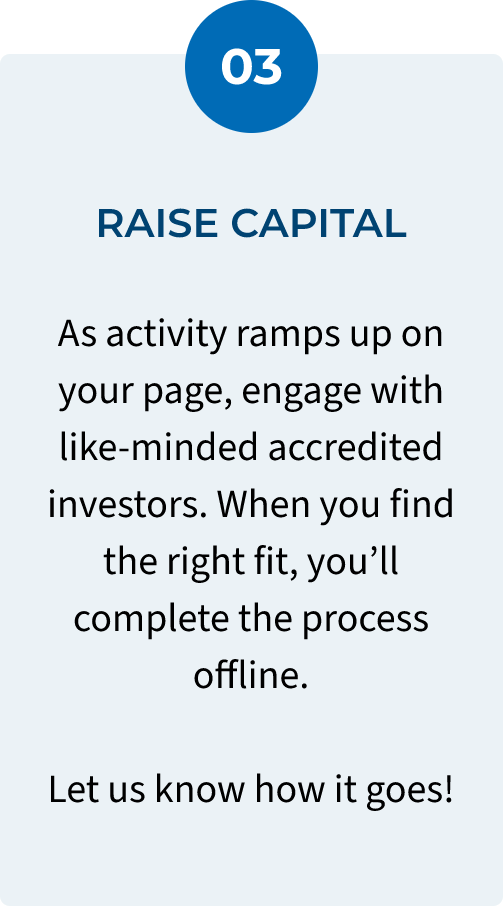 Raise Capital