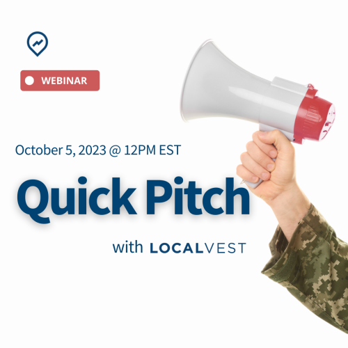 Quick Pitch with Localvest