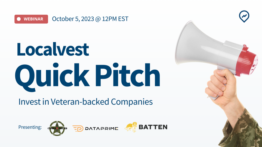 Quick Pitch with Localvest 10.05.23